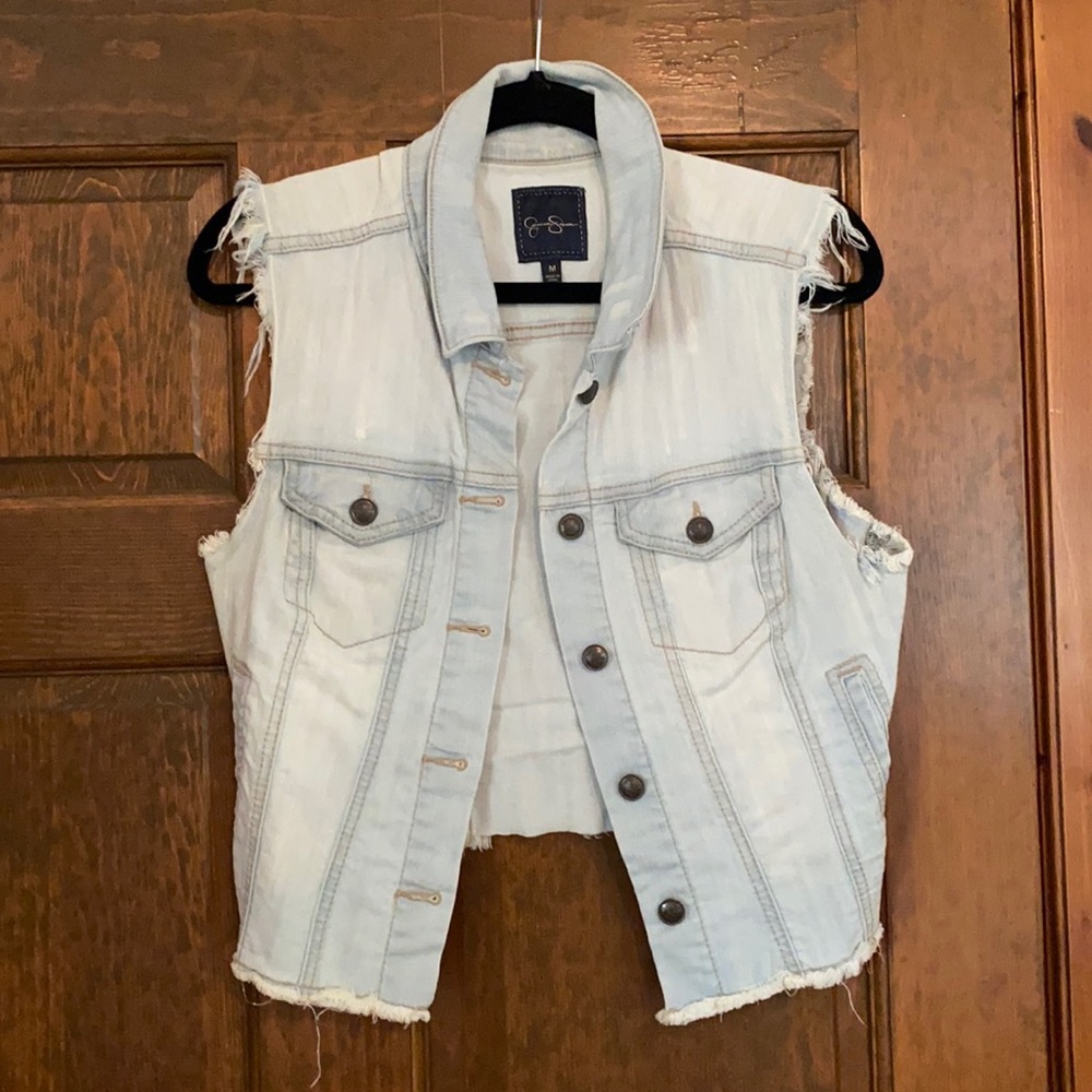 medium Jessica Simpson jean jacket